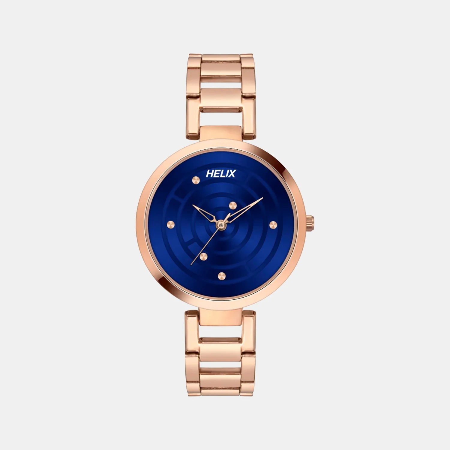 Women Quartz Blue Dial Analog Stainless Steel Watch TW054HL04