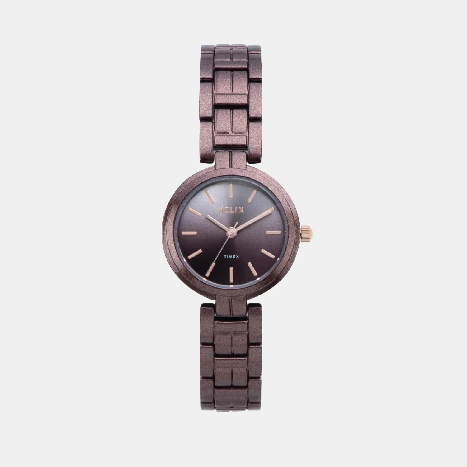 Women Quartz Brown Dial Analog Brass Watch TW065HL01T