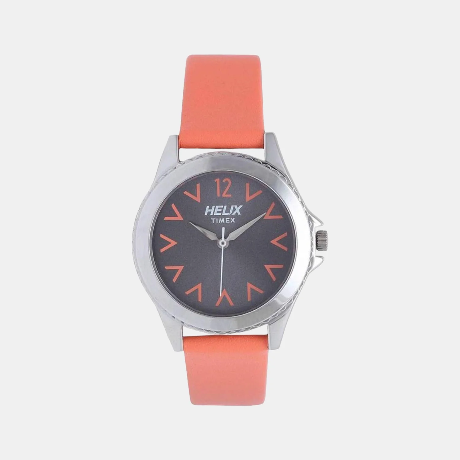 Women Quartz Grey Dial Analog Leather Watch TW035HL09