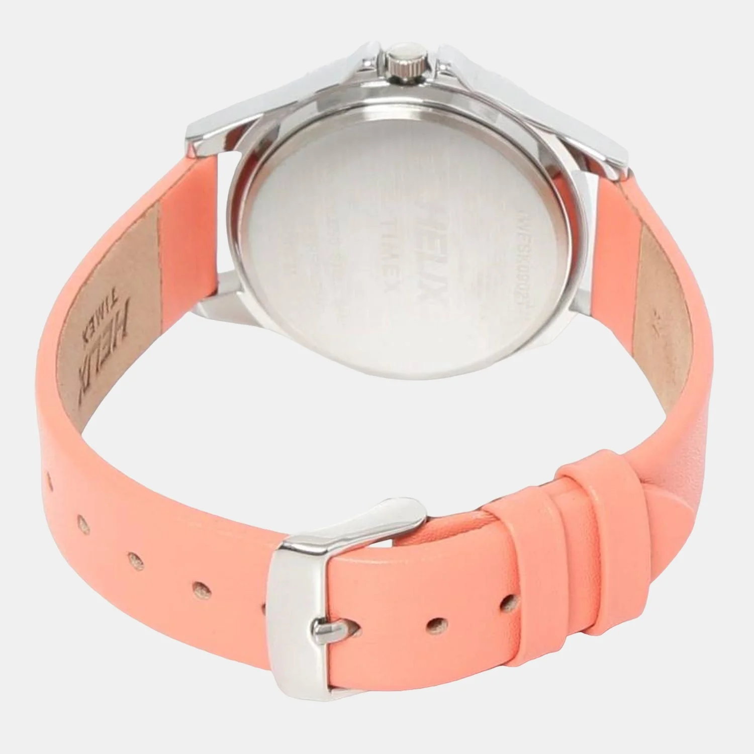 Women Quartz Grey Dial Analog Leather Watch TW035HL09 - Image 2