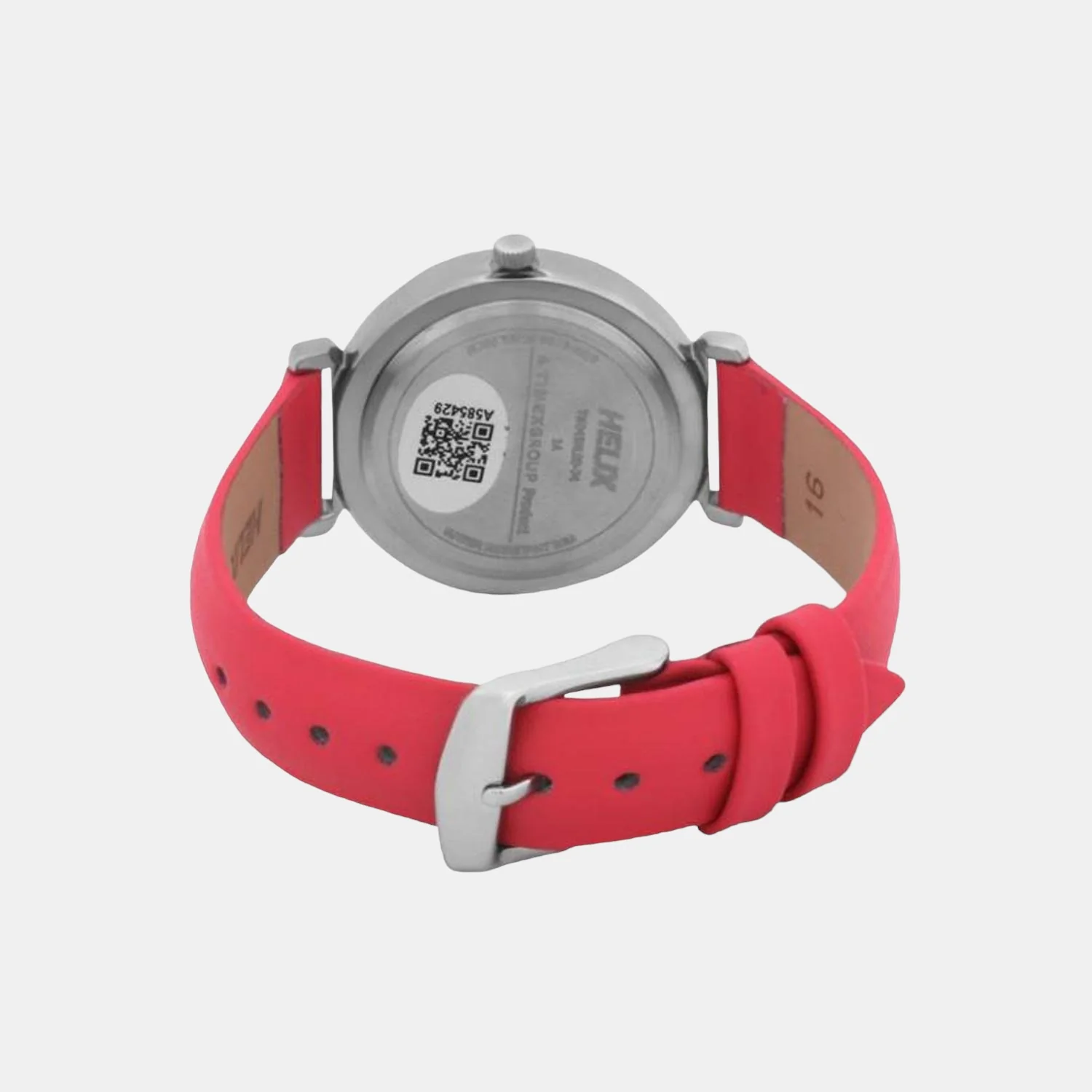 Women Quartz Pink Dial Analog Leather Watch TW045HL00 - Image 4
