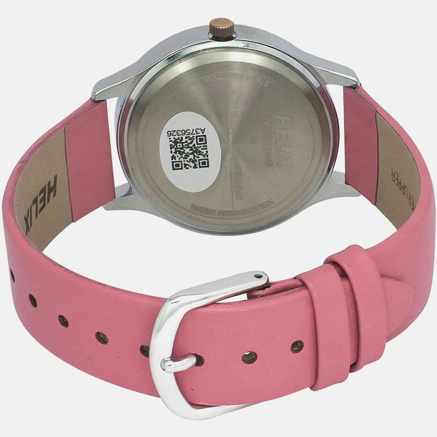 Women Quartz Pink Dial Analog Leather Watch TW053HL04 - Image 3