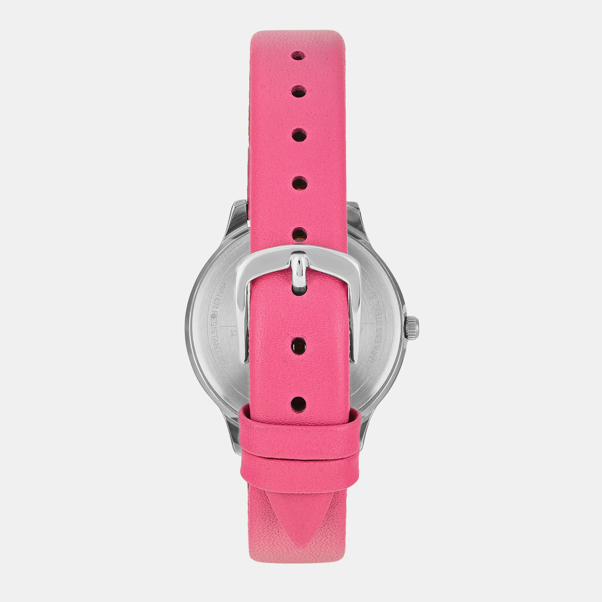 Women Quartz Pink Dial Analog Leather Watch TW055HL01 - Image 6