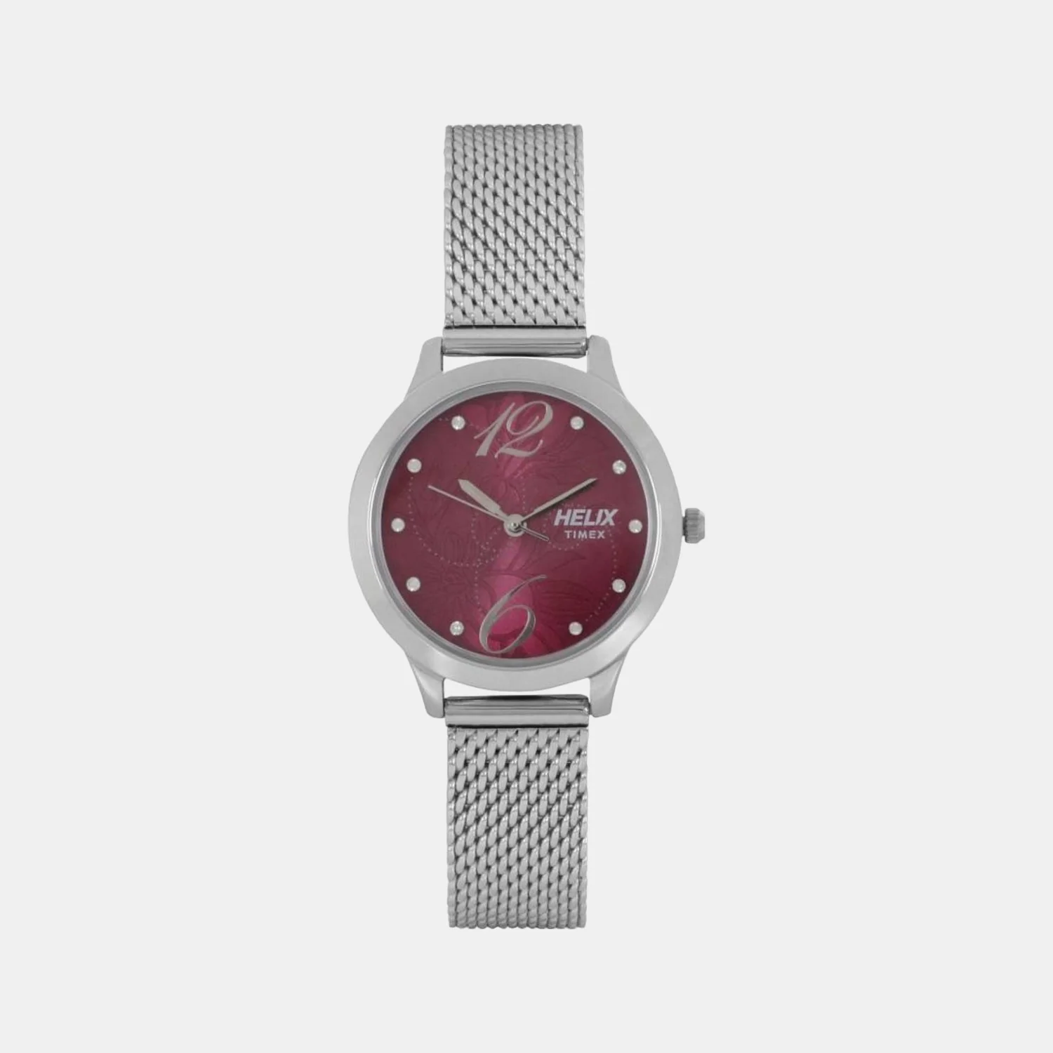 Women Quartz Pink Dial Analog Stainless Steel Watch TW022HL16