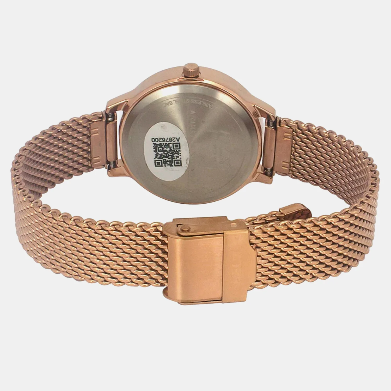 Women Quartz Pink Dial Analog Stainless Steel Watch TW022HL23 - Image 3