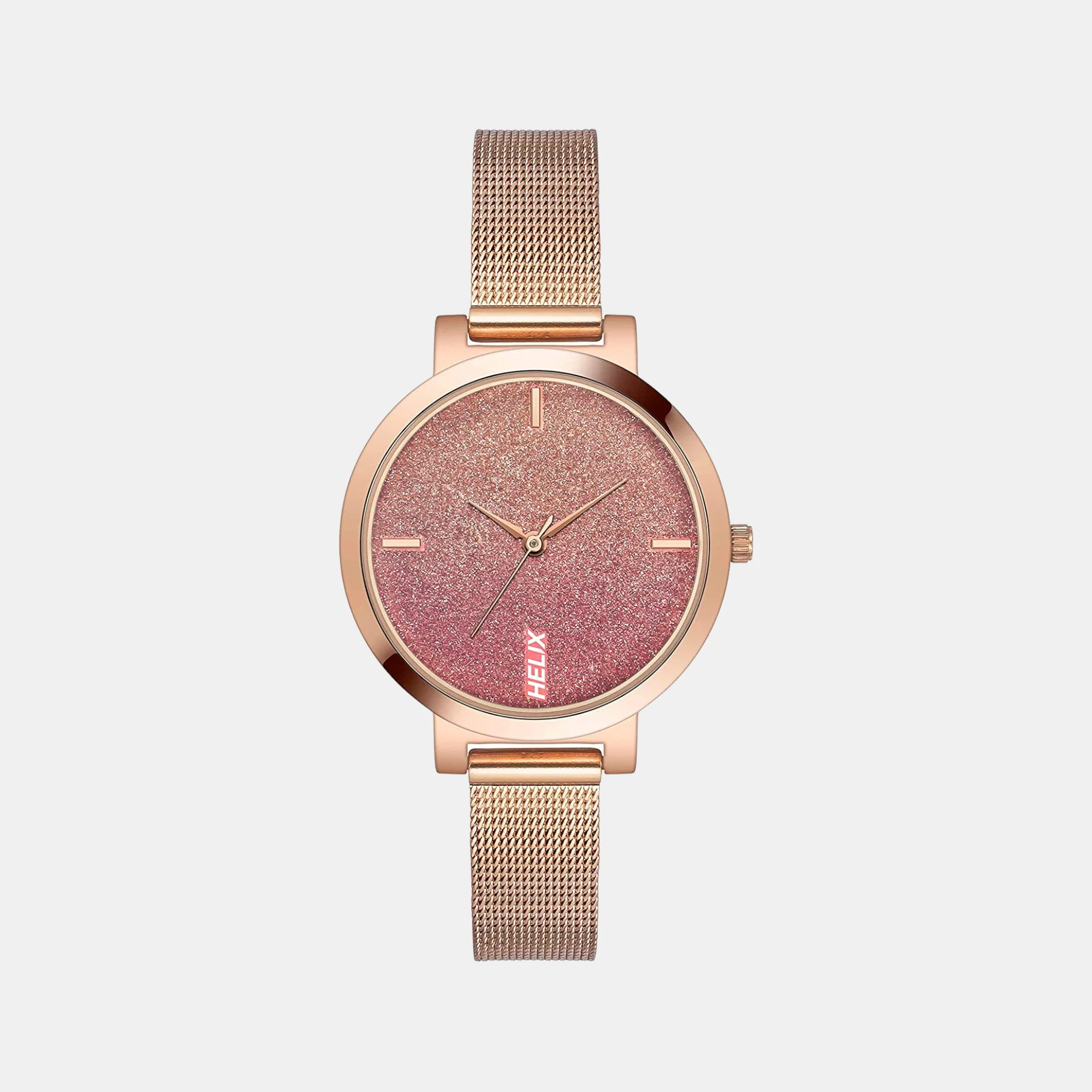 Women Quartz Pink Dial Analog Stainless Steel Watch TW041HL21