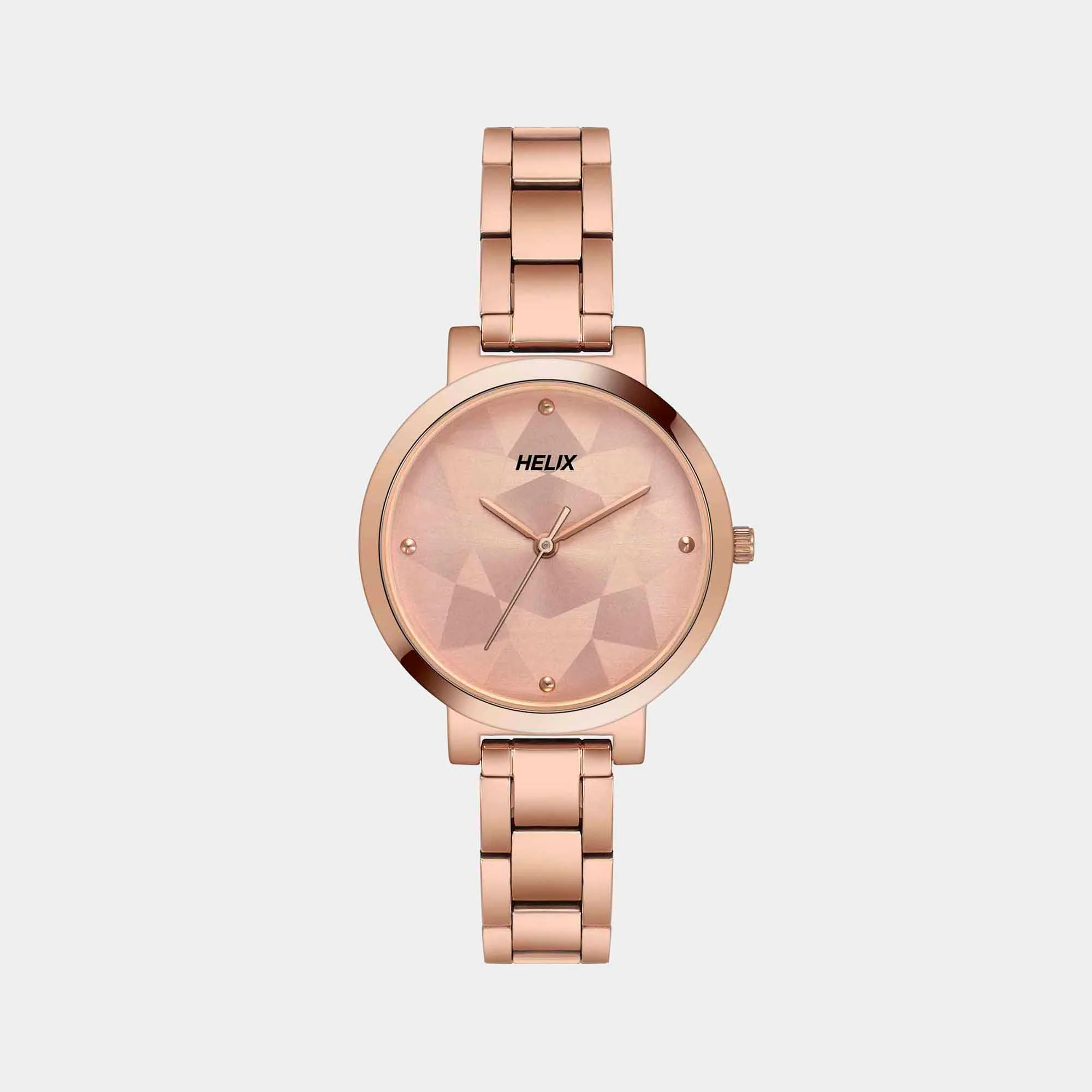 Women Quartz Pink Dial Analog Stainless Steel Watch TW041HL24 - Image 2