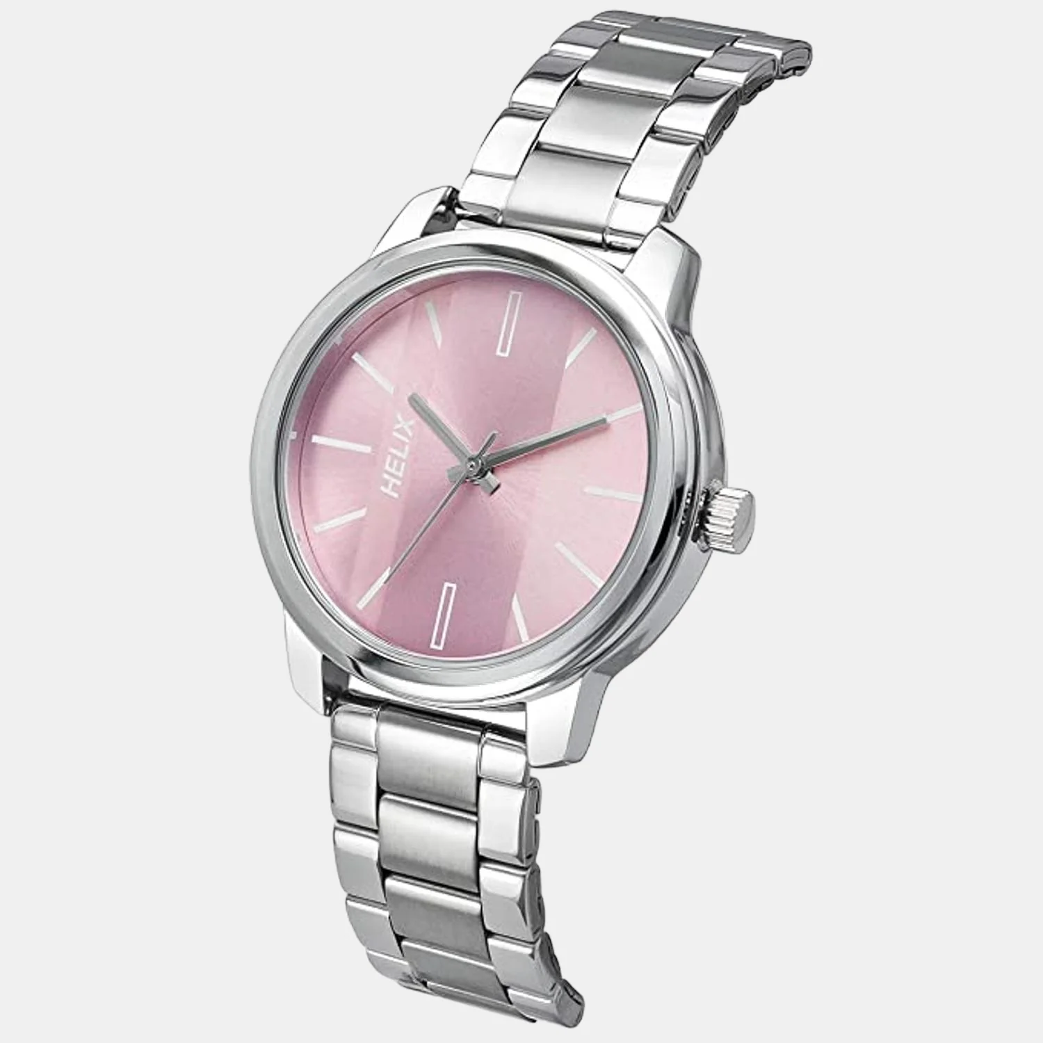 Women Quartz Pink Dial Analog Stainless Steel Watch TW048HL02 - Image 3