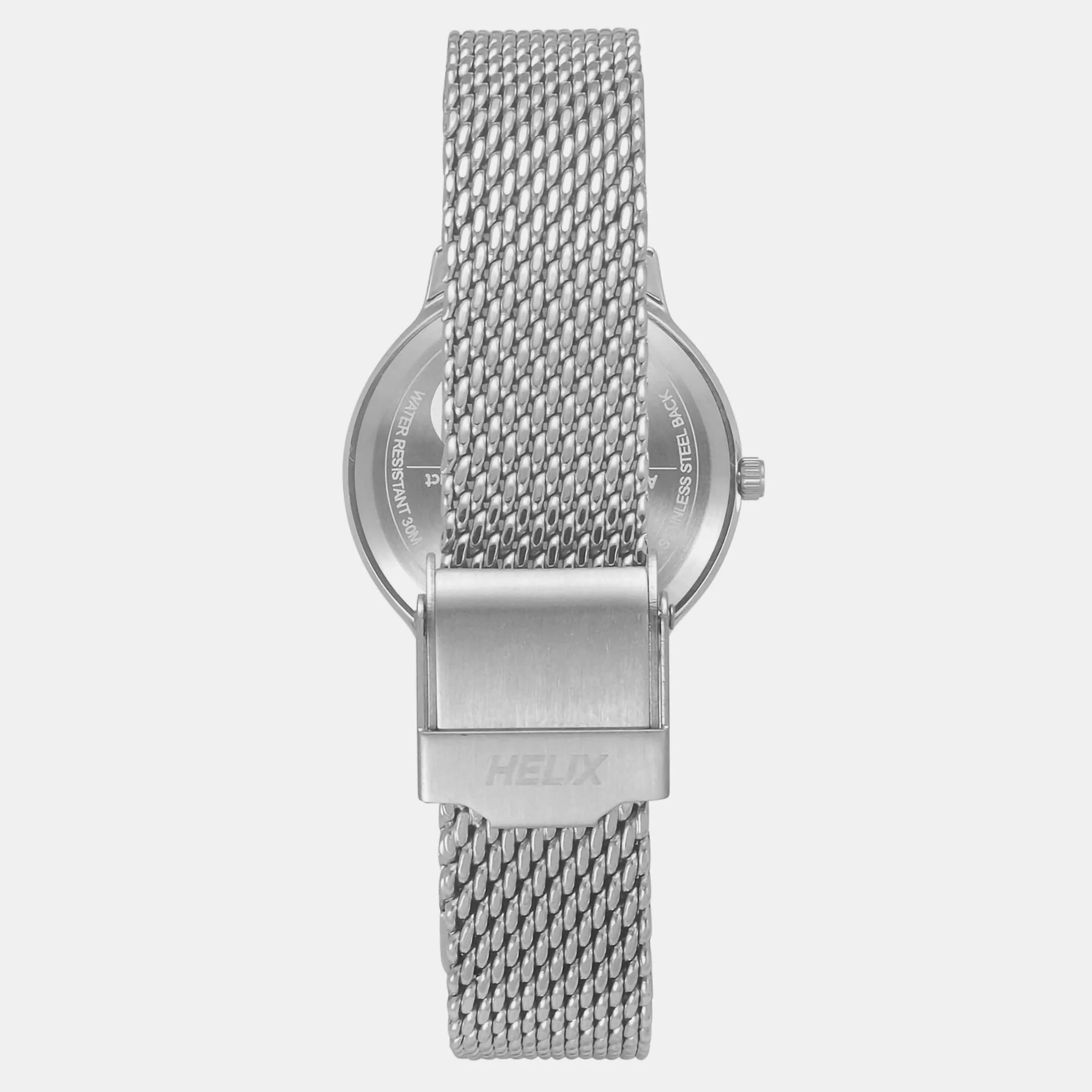 Women Quartz Purple Dial Analog Mesh Watch TW022HL21 - Image 4