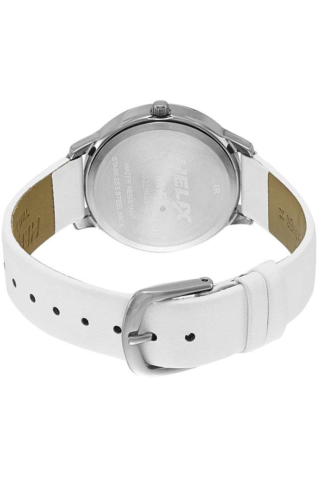 Women Quartz Silver Dial Analog Leather Watch TW022HL06 - Image 2