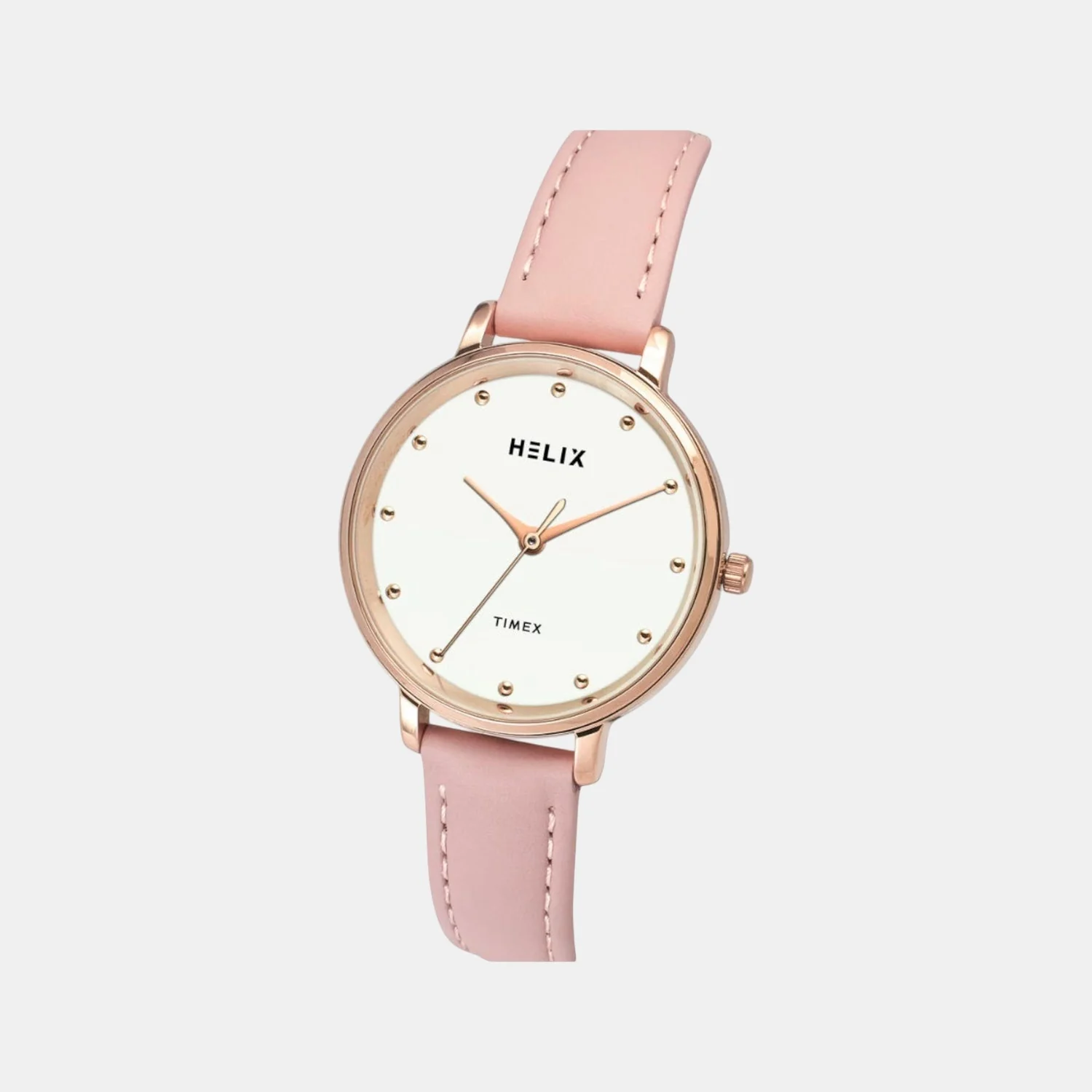 Women Quartz Silver Dial Analog Leather Watch TW056HL01 - Image 2