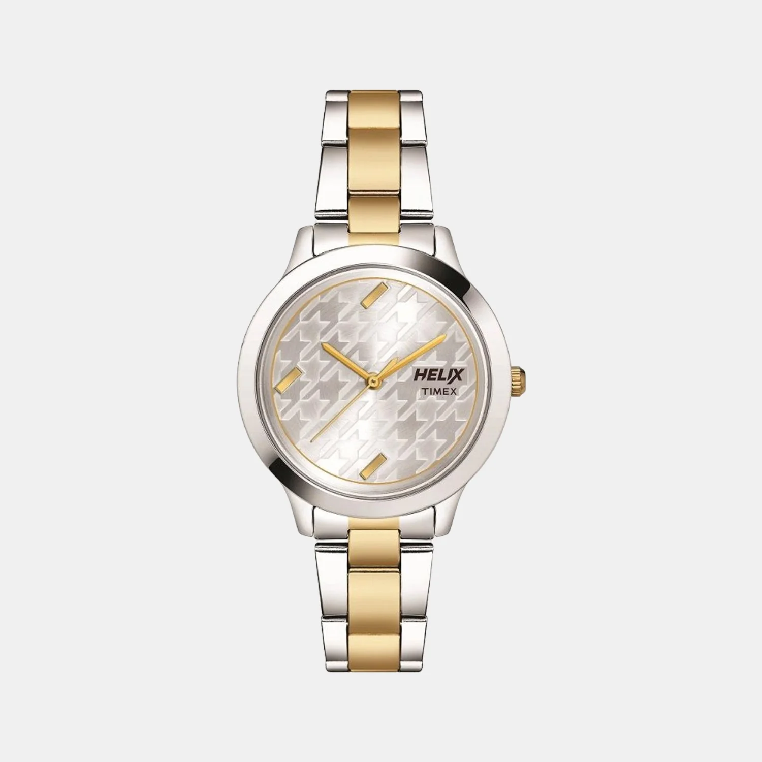 Women Quartz Silver Dial Analog Stainless Steel Watch TW022HL11
