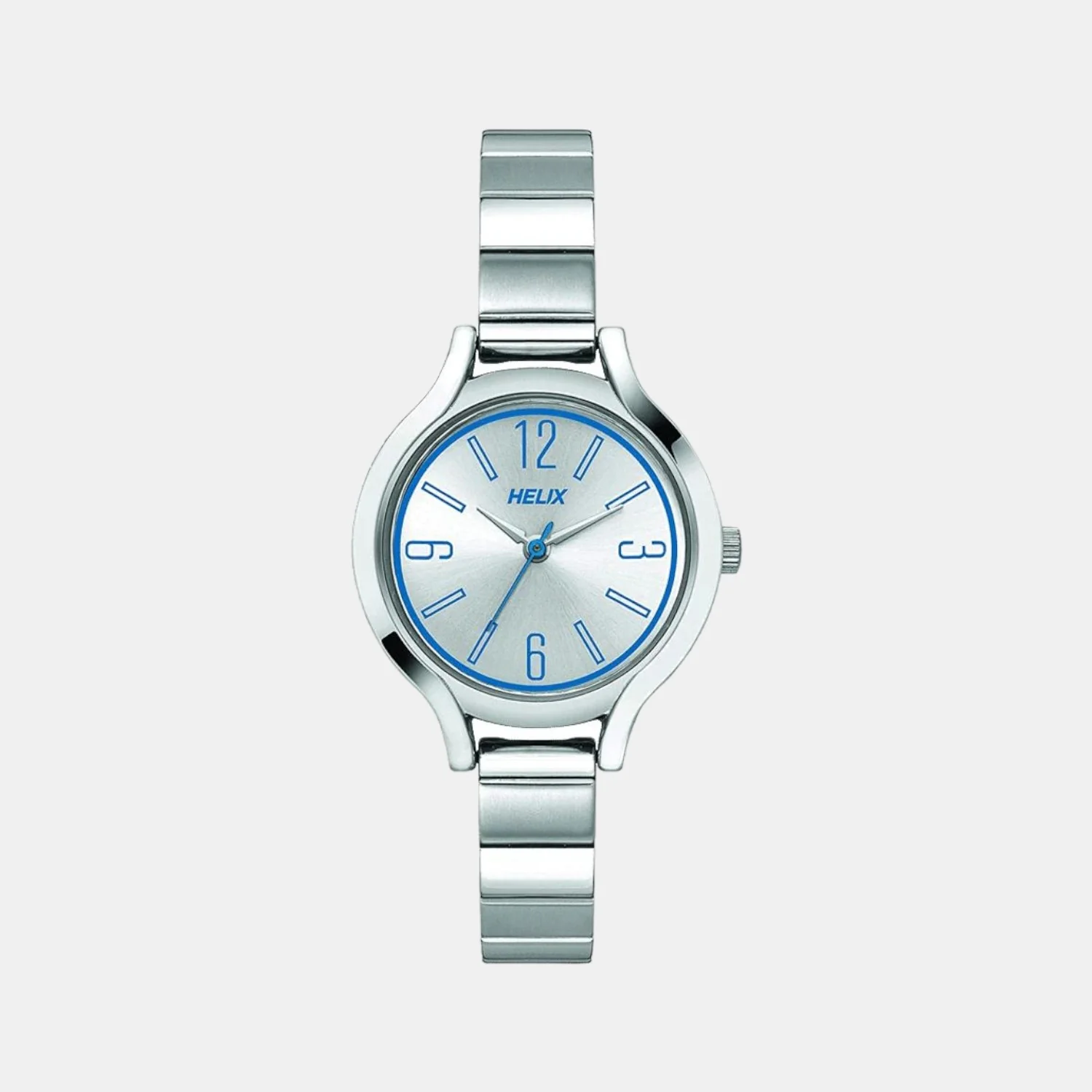Women Quartz Silver Dial Analog Stainless Steel Watch TW027HL16