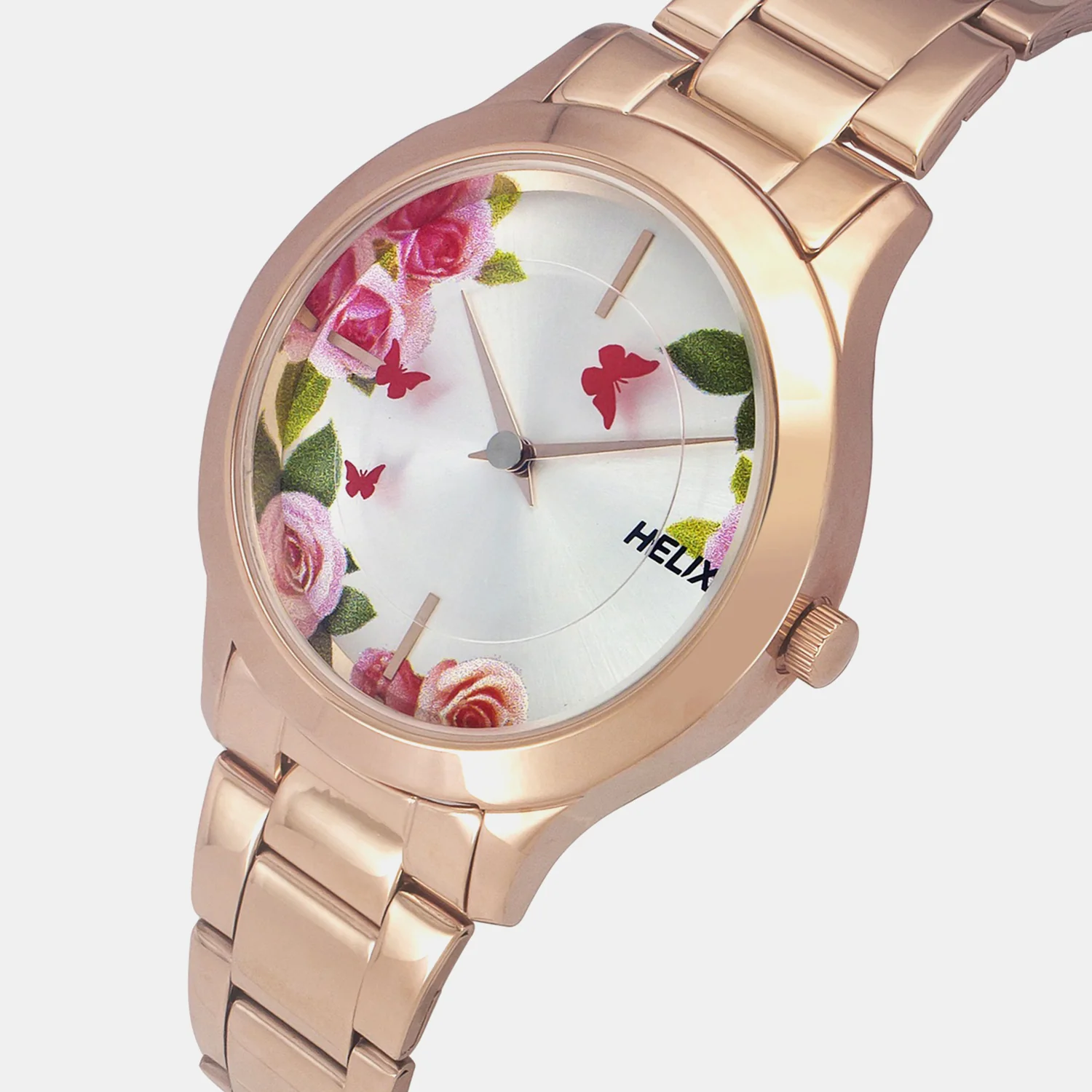Women Quartz Silver Dial Analog Mesh Watch TW053HL07 - Image 2
