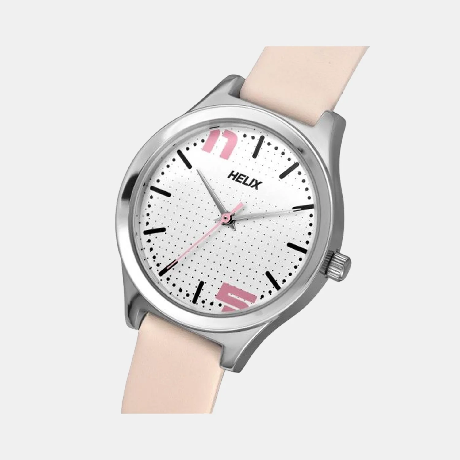 Women Quartz White Dial Analog Leather Watch TW049HL00 - Image 2