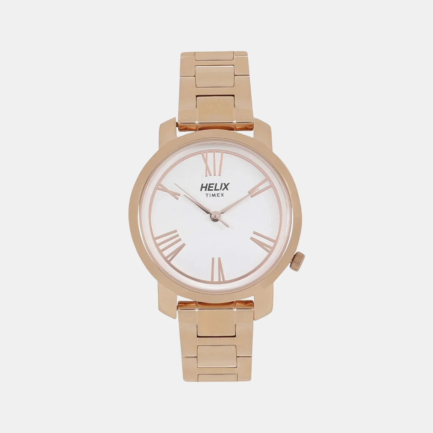 Women Quartz White Dial Analog Stainless Steel Watch TW032HL22