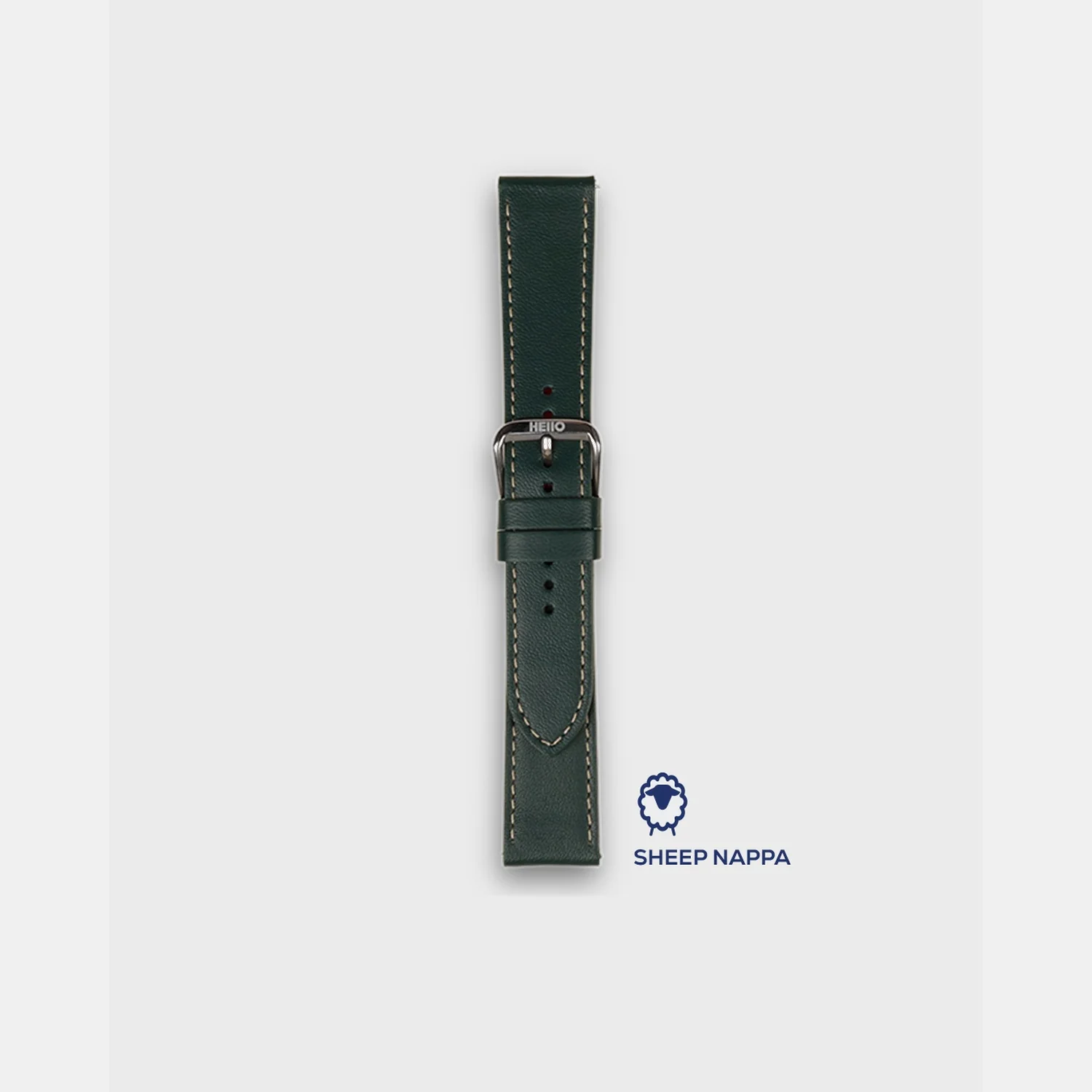 Men Dial Leather Watch INTRO 2.0 PS - DEEP FOREST 22 MM - Image 3