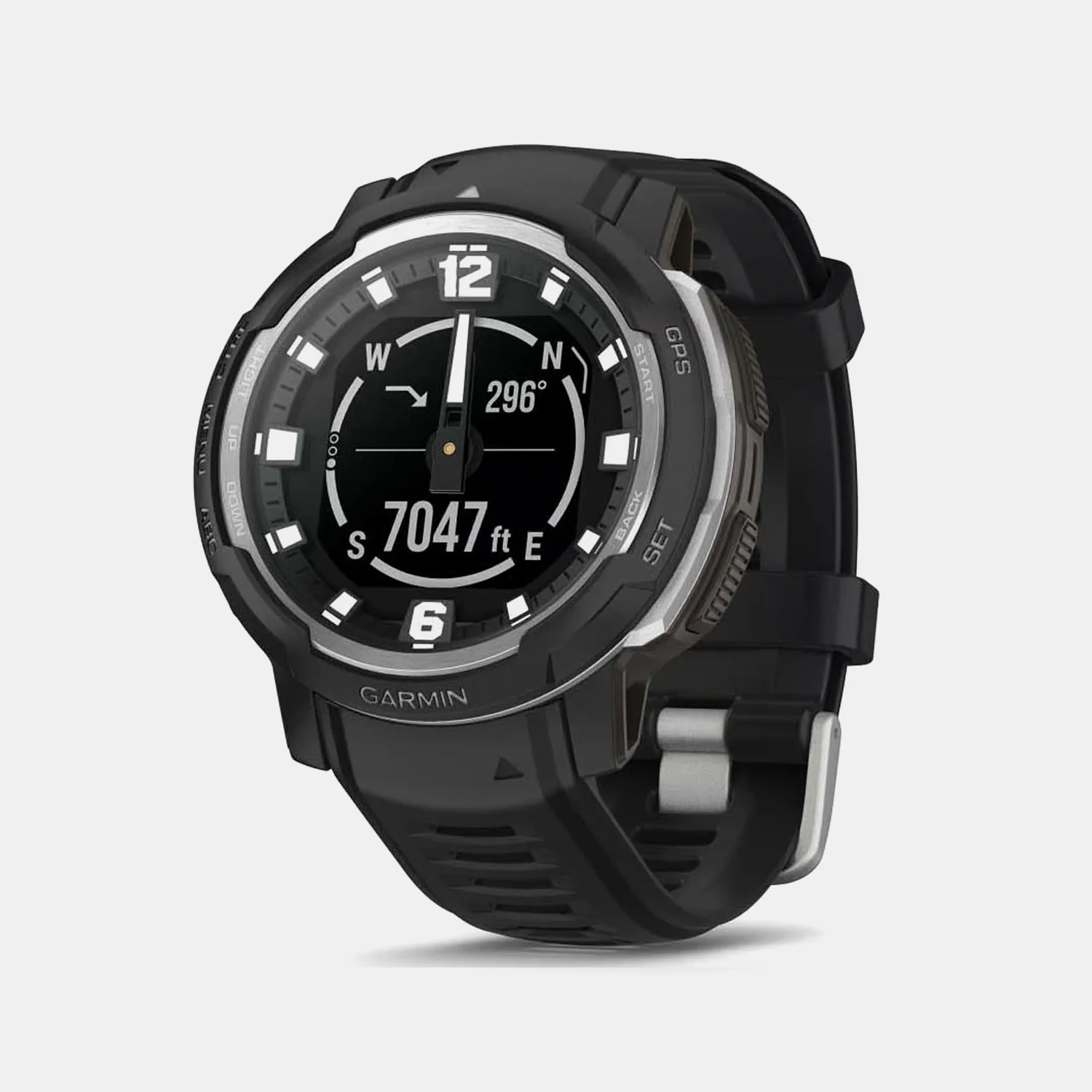 Instinct Crossover Unisex Black Dial Digital Silicone Watch 010-02730-53 - Image 2