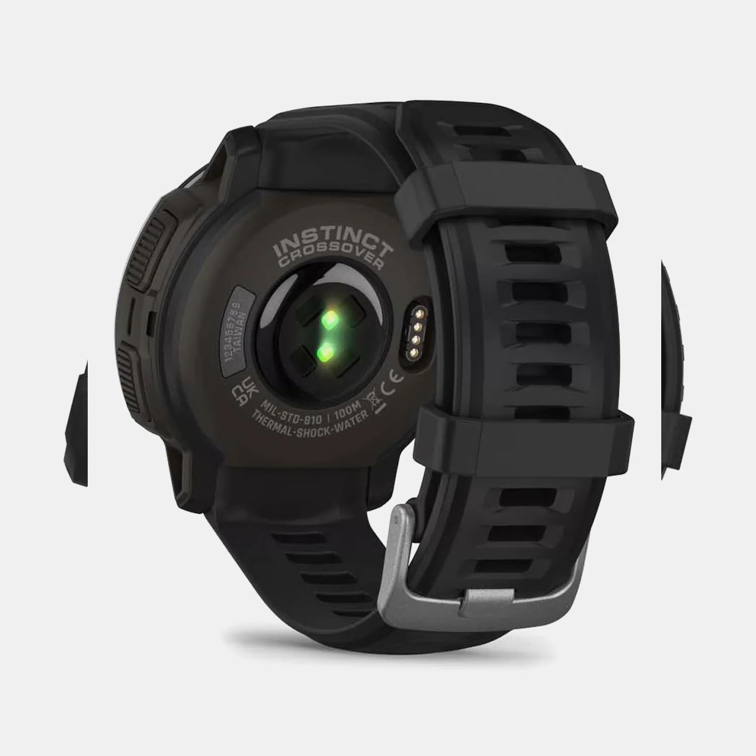 Instinct Crossover Unisex Black Dial Digital Silicone Watch 010-02730-53 - Image 3