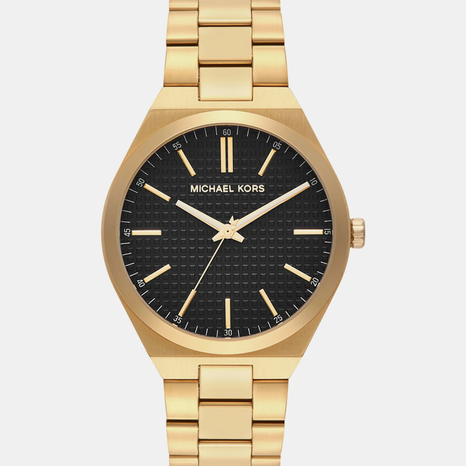 Lenox Men Quartz Black Dial Analog Stainless Steel Watch MK9226 - Image 3