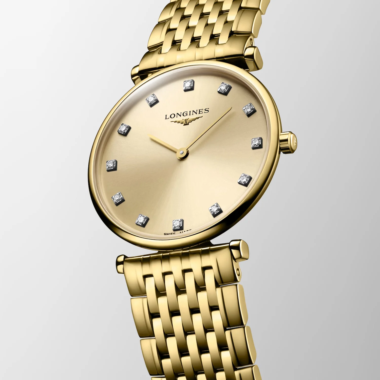 La Grande Classique De Women Quartz Gold Dial Analog Stainless Steel Watch L45122378 - Image 4