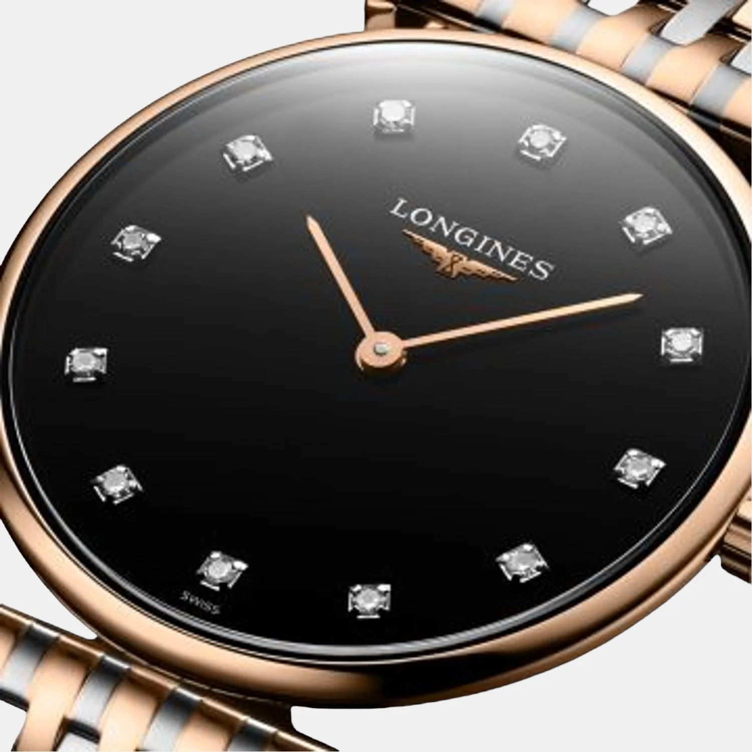 La Grande Classique Women Quartz Black Dial Analog Stainless Steel Watch L45121577 - Image 5