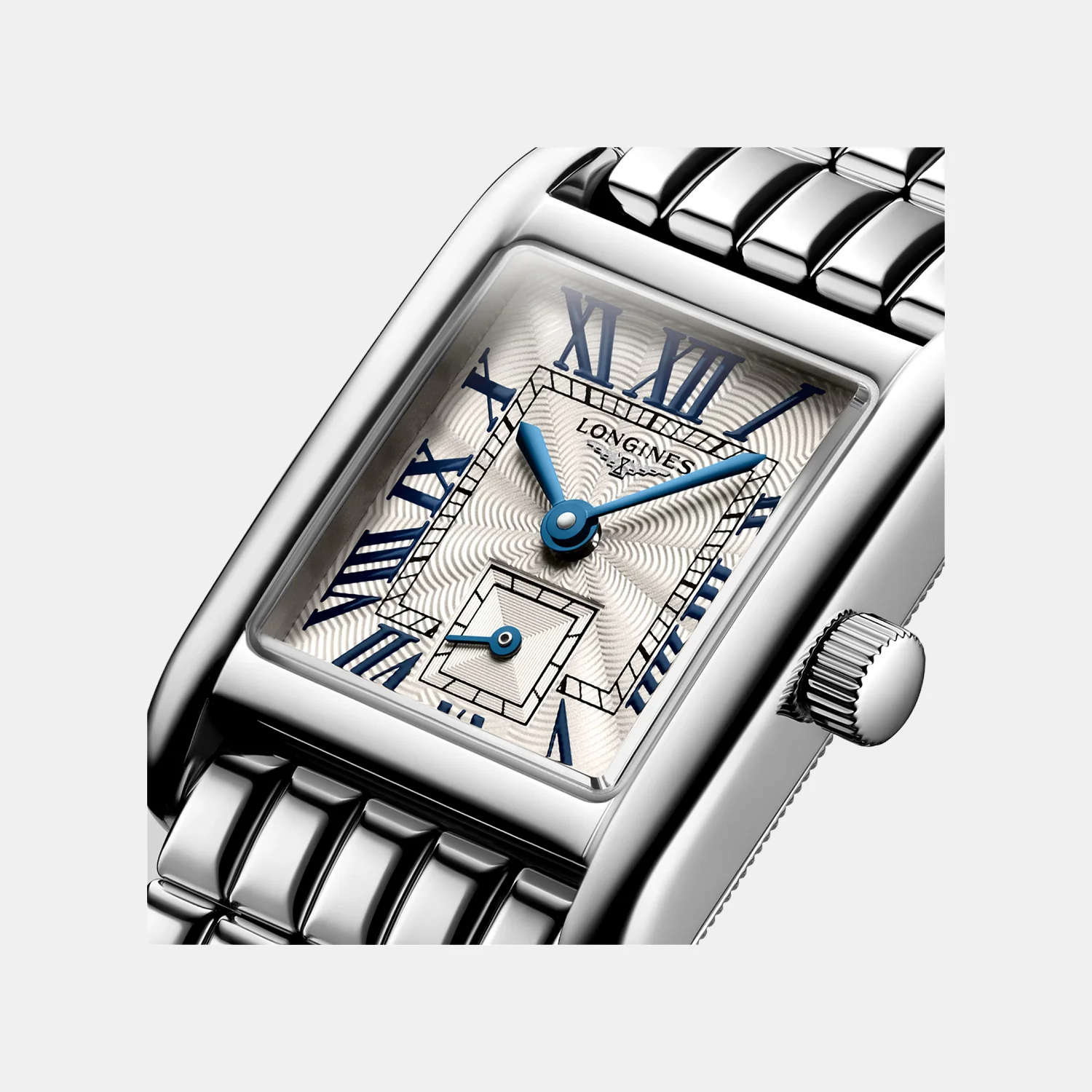 Mini Dolcevita Women Quartz Silver Dial Analog Stainless Steel Watch L52004716 - Image 2