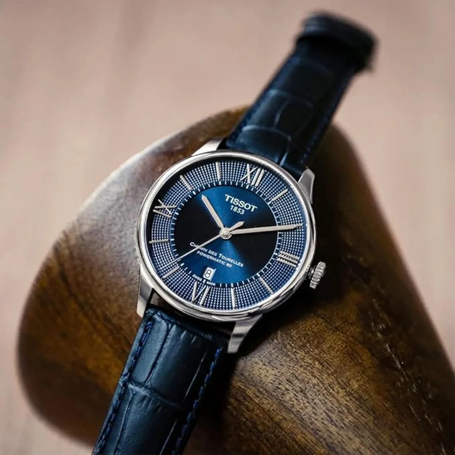 Chemin Des Tourelles Men Automatic Leather Watch T0994071604800 - Image 8