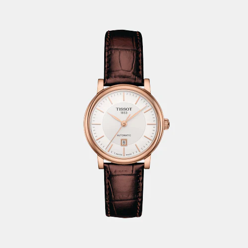 Men Automatic Leather Watch T1222073603100