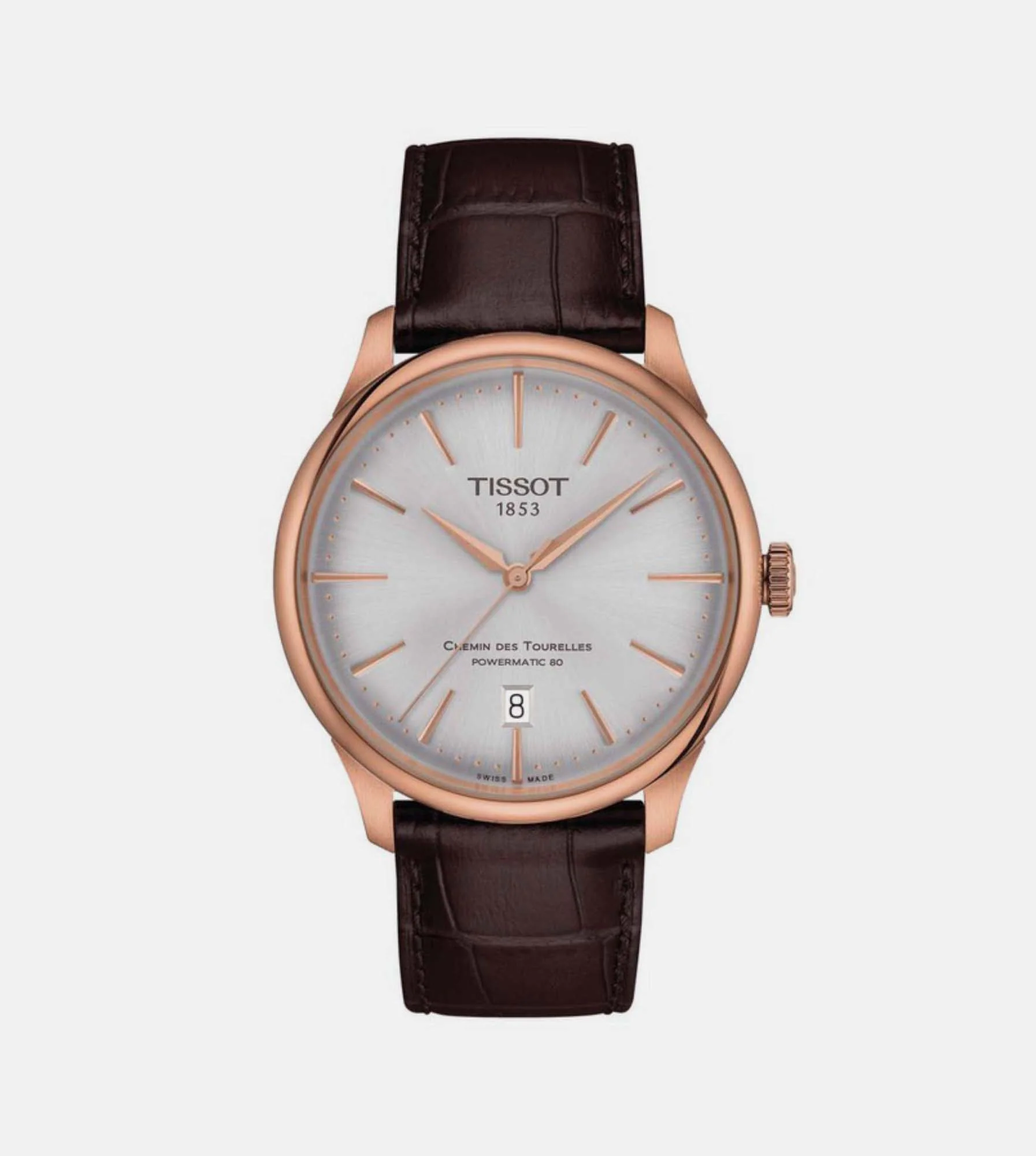 Chemin Des Tourelles Men Automatic Leather Watch T1398073603100 - Image 3
