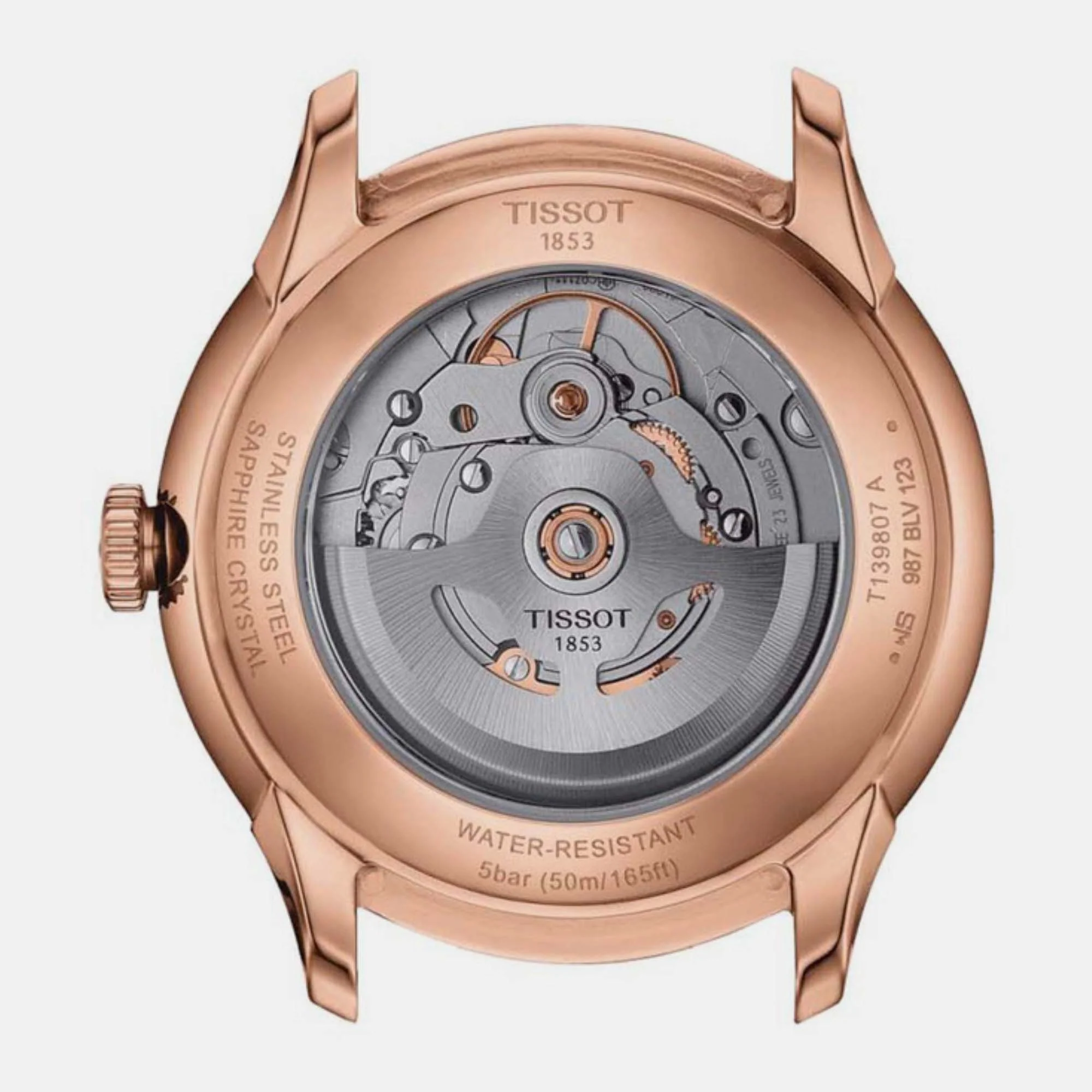 Chemin Des Tourelles Men Automatic Leather Watch T1398073603100 - Image 5