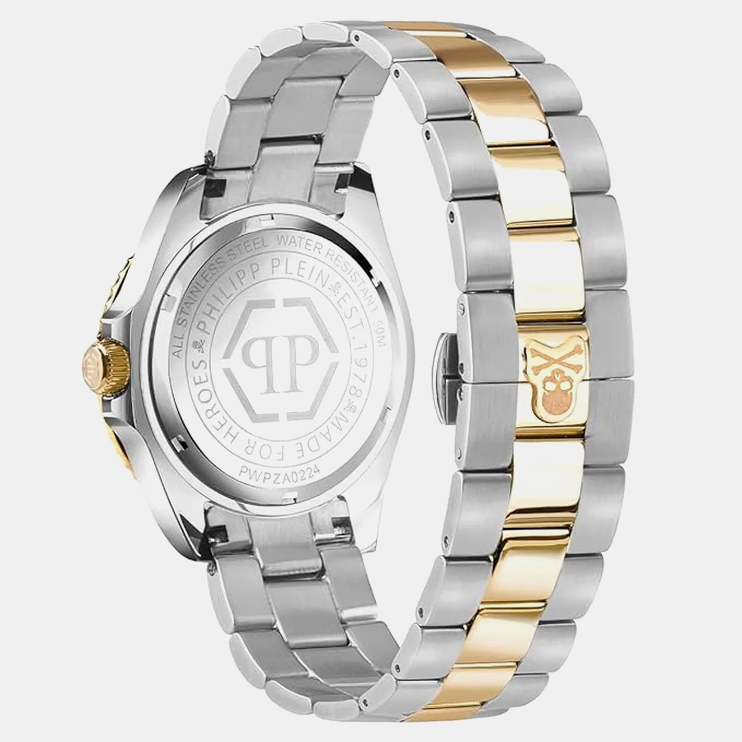 Men Pza-Gmt-I Challenger Bagu Green Dial Analog Stainless Steel Watch PWPZA0224 - Image 3