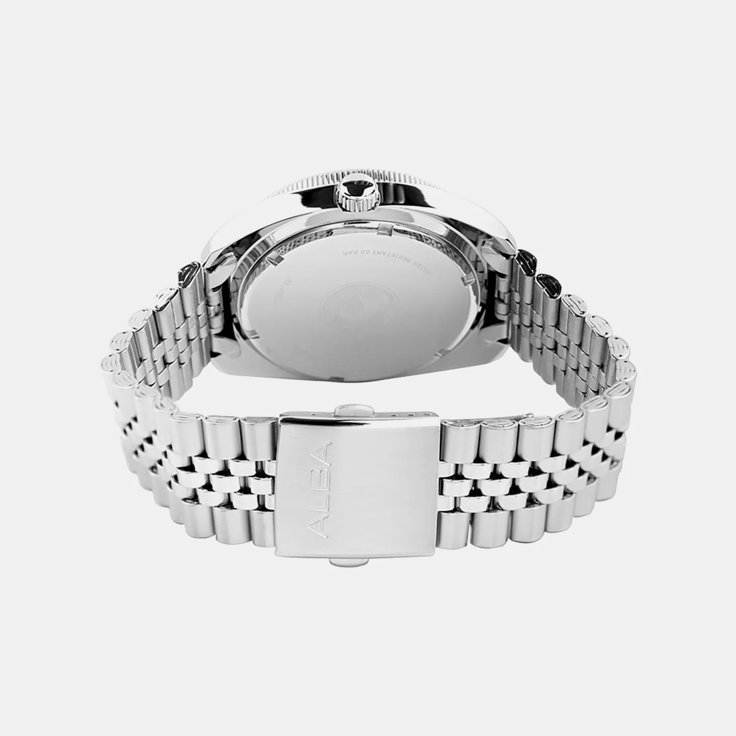 Men Quartz Cream Dial Analog Stainless Steel Watch AS9T89X1 - Image 5