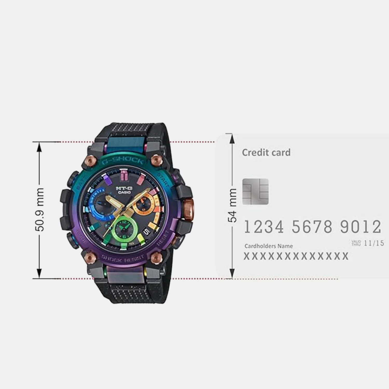 Men Solar Multi Dial Analog Stainless Steel Watch G1571 - Image 7
