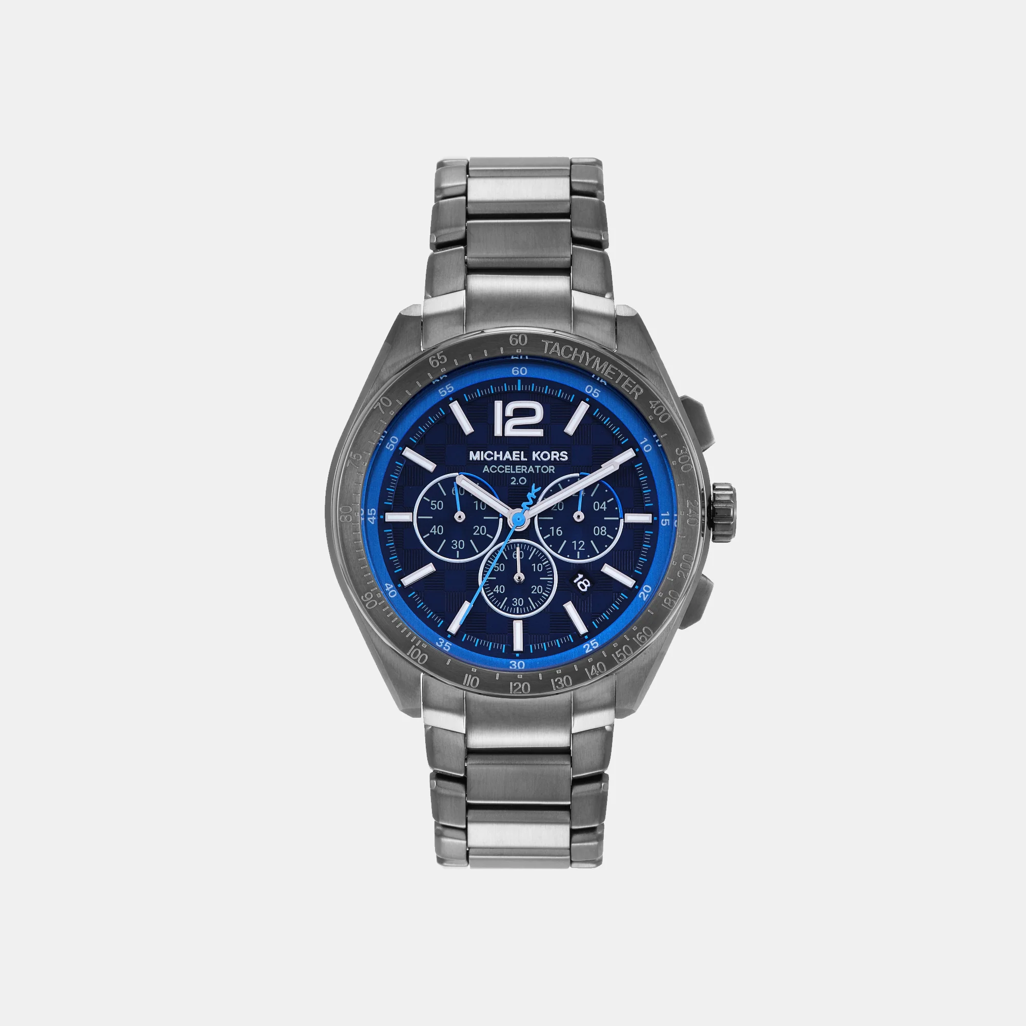 Accelerator 2.0 Men Quartz Blue Dial Chronograph Stainless Steel Watch MK9178 - Image 2
