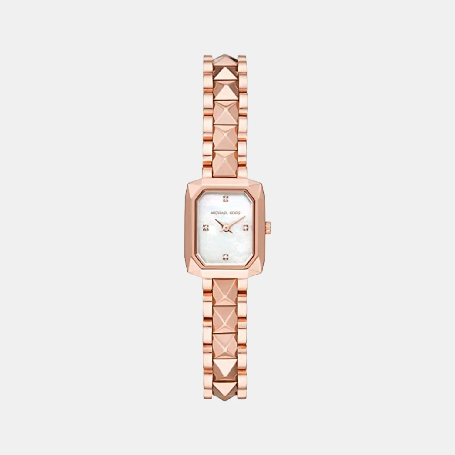 Alane Women Quartz White Dial Analog Stainless Steel Watch MK4560