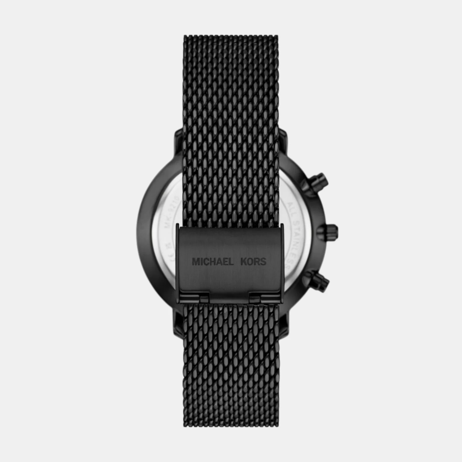 Blake Men Quartz Black Dial Chronograph Stainless Steel Watch MK9211 - Image 4