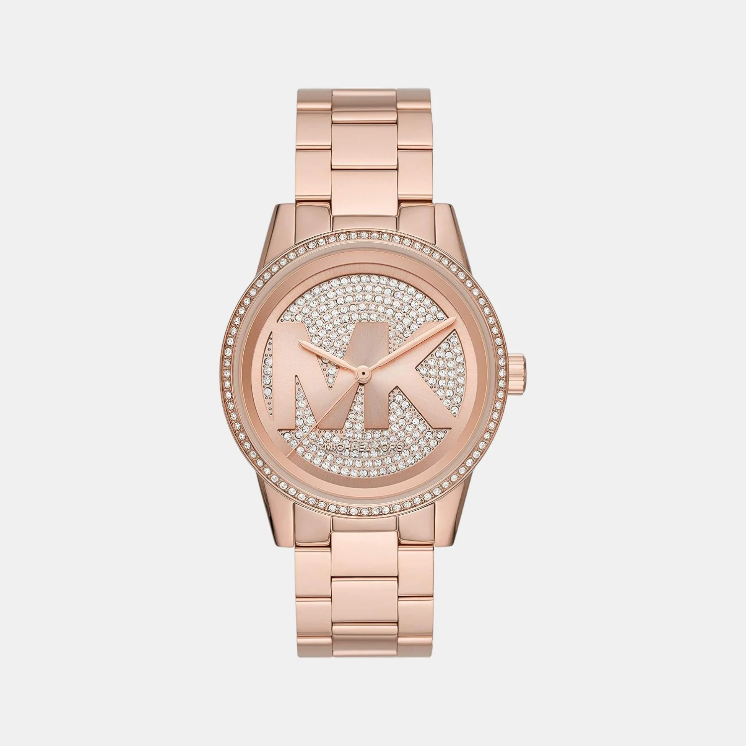 Bryant Women Quartz Rose Gold Dial Analog Stainless Steel Watch MK6863