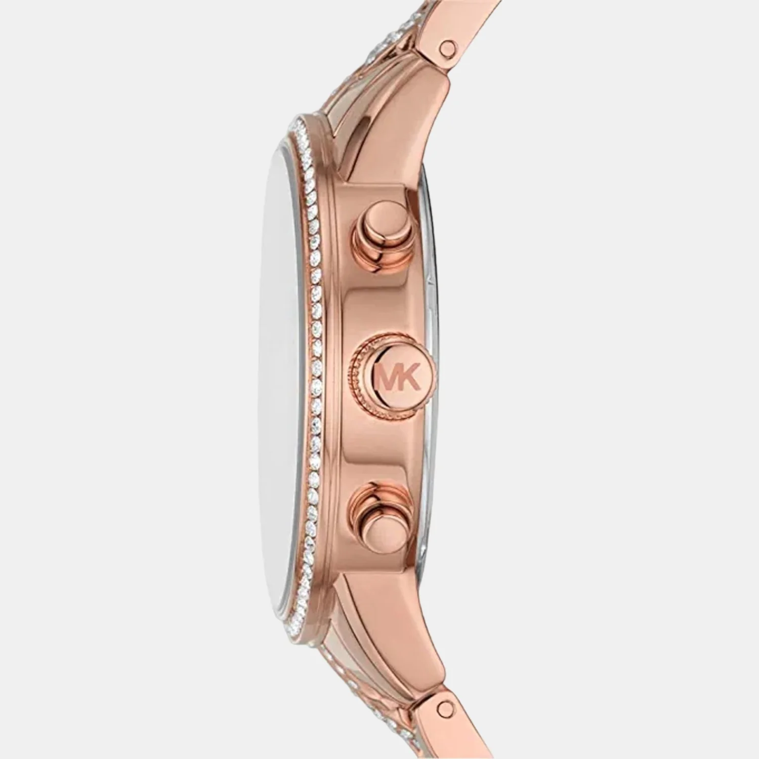 Bryant Women Quartz Rose Gold Dial Chronograph Stainless Steel Watch MK7223 - Image 2
