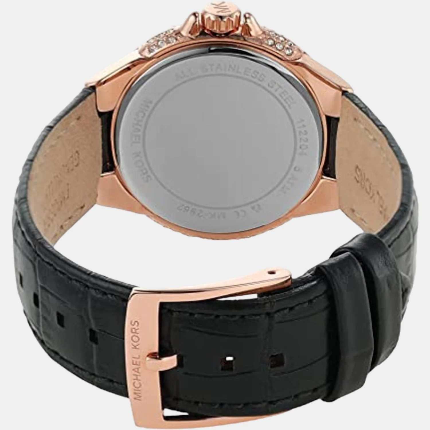 Camille Women Quartz White Dial Analog Leather Watch MK2962 - Image 3