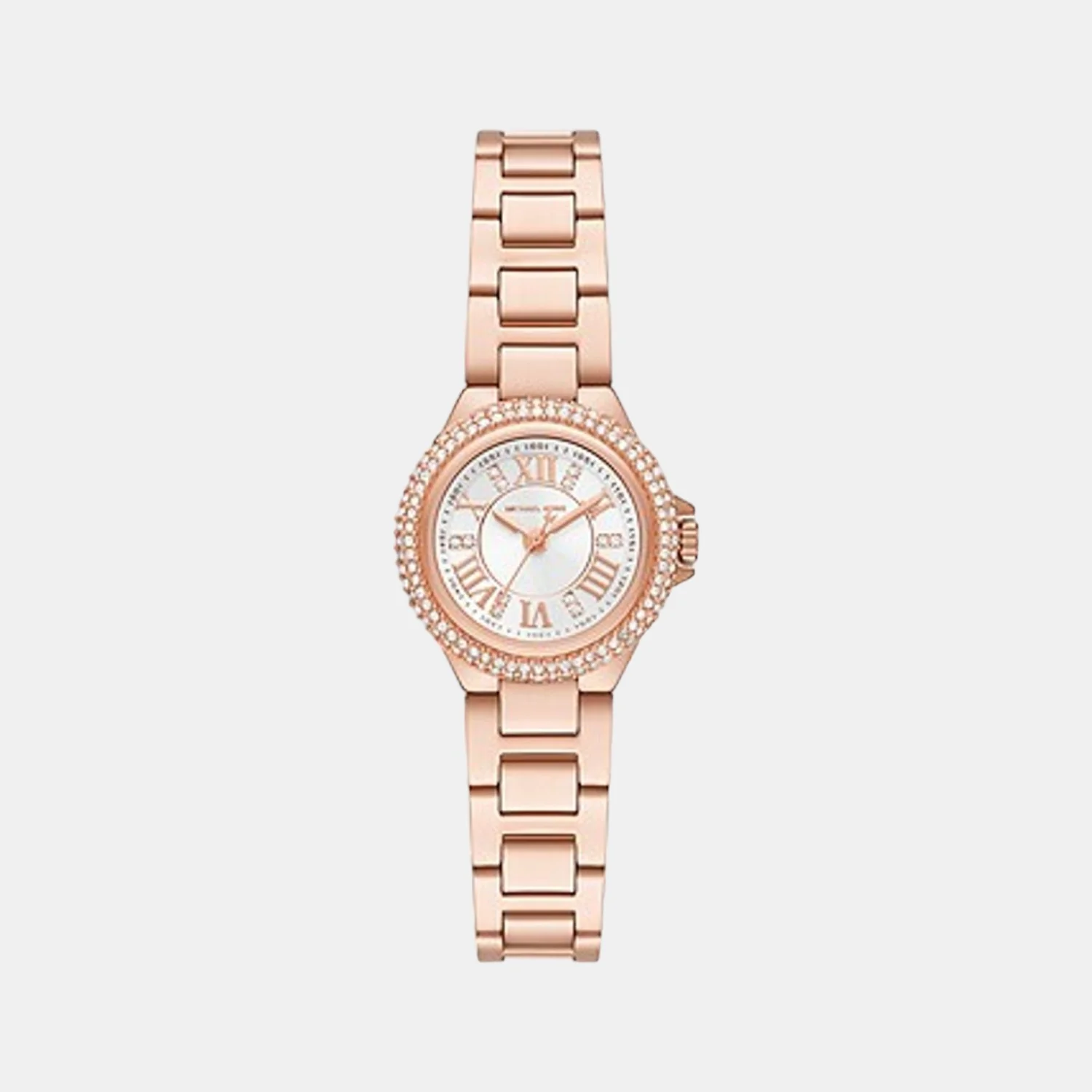 Camille Women Quartz White Dial Analog Stainless Steel Watch MK3253