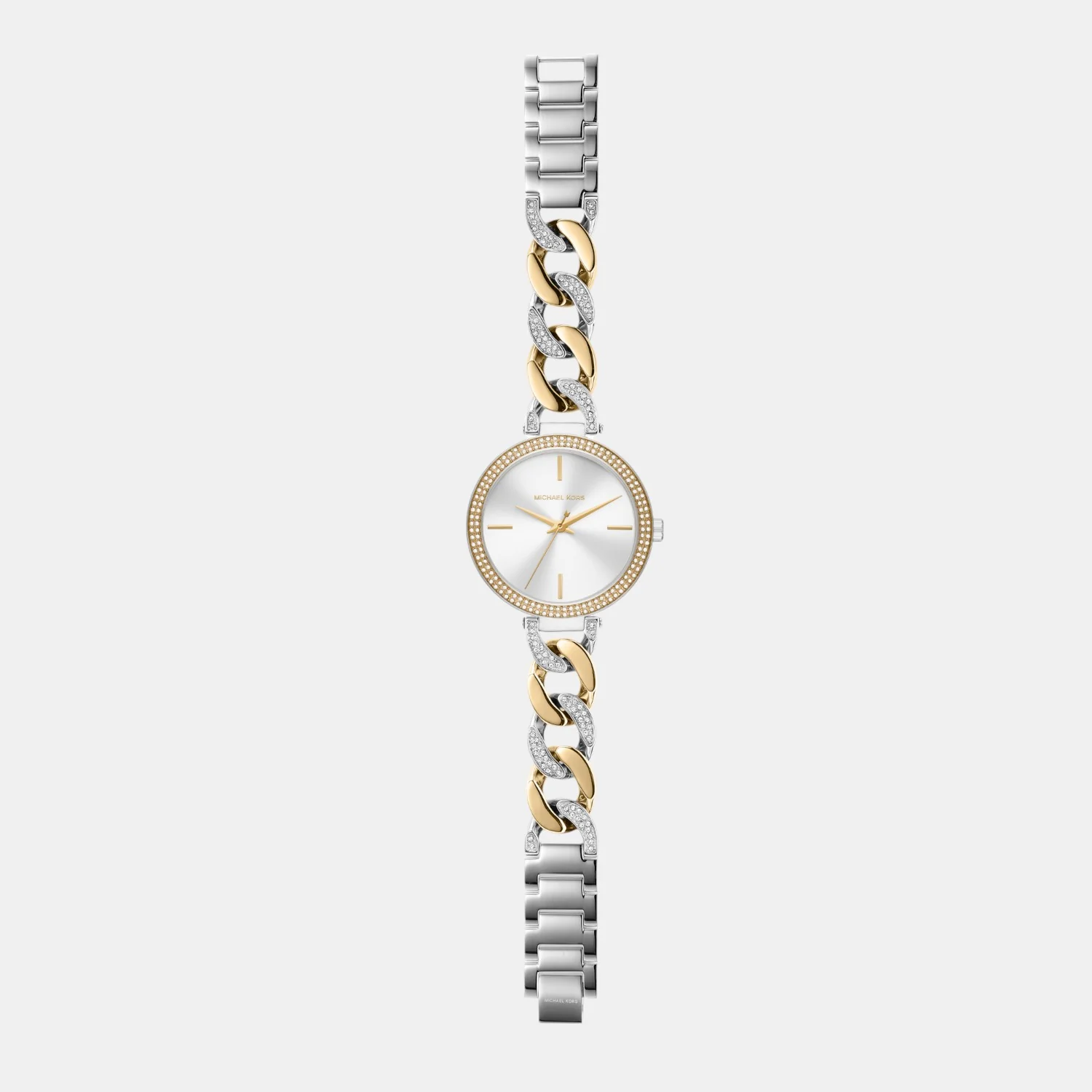 Catelyn Women Quartz White Dial Analog Stainless Steel Watch MK4633 - Image 9