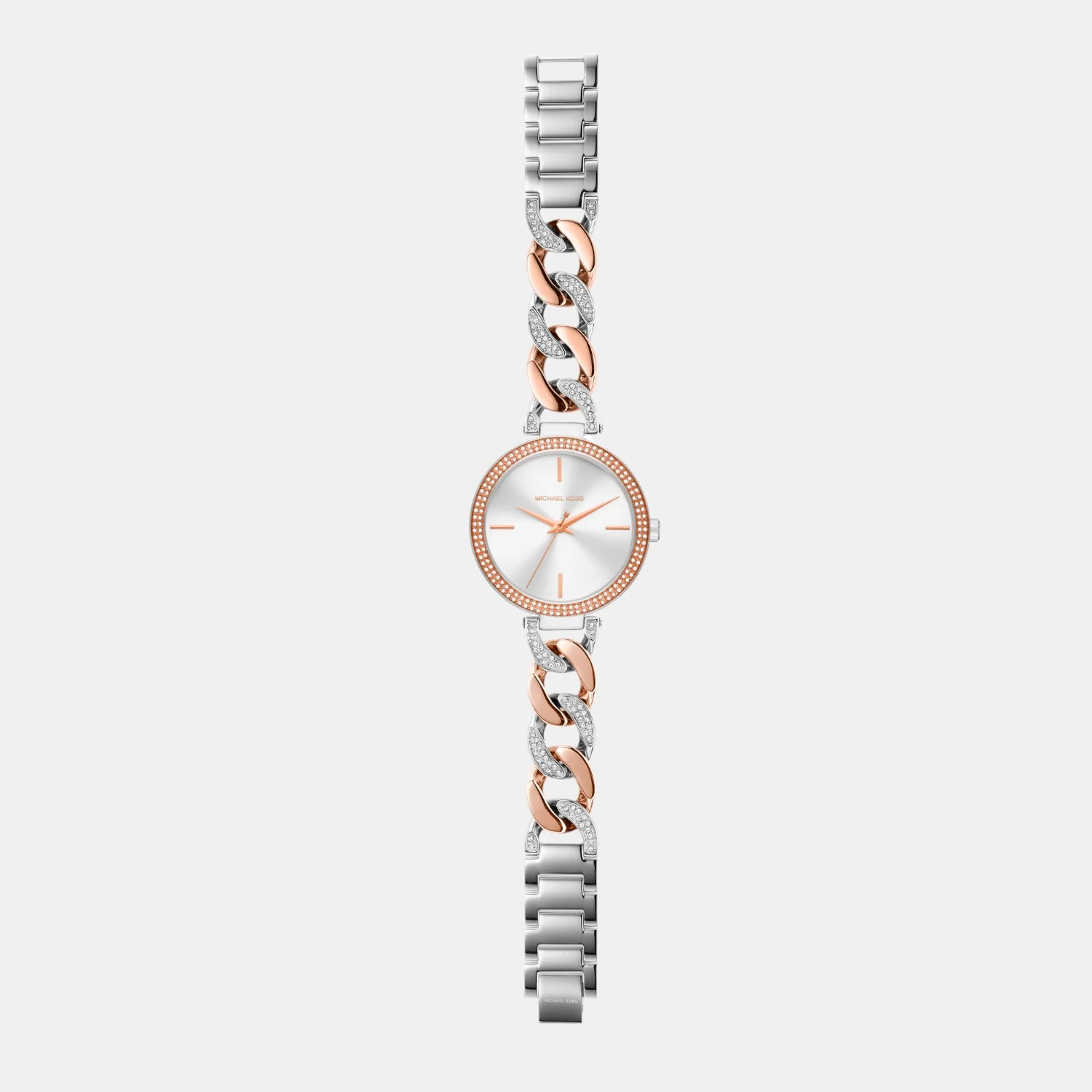 Catelyn Women Quartz White Dial Analog Stainless Steel Watch MK4634 - Image 8