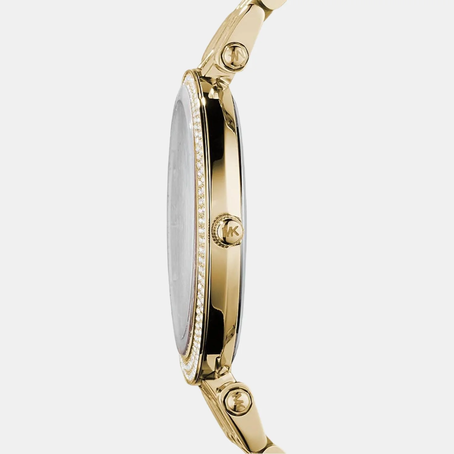 Darci Women Quartz Gold Dial Analog Stainless Steel Watch MK3191 - Image 2