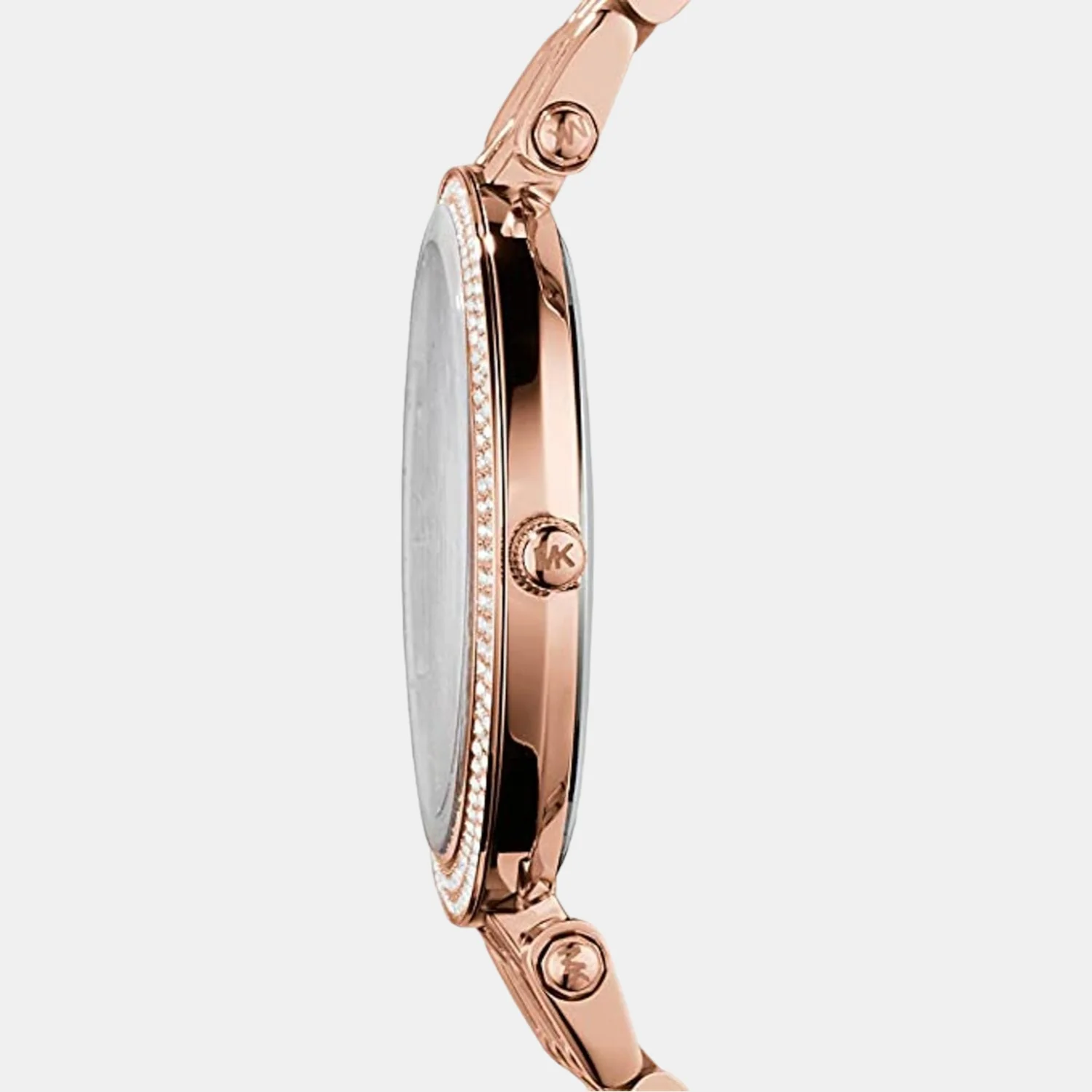 Darci Women Quartz Rose Gold Dial Analog Stainless Steel Watch MK3192 - Image 2