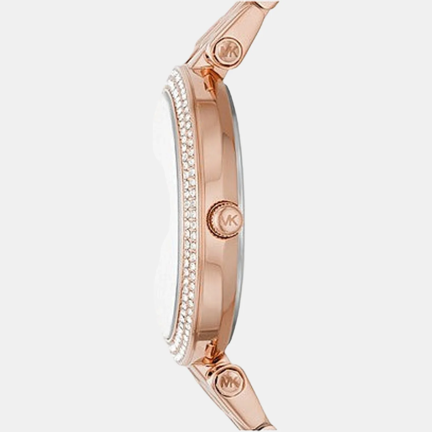 Darci Women Quartz Rose Gold Dial Analog Stainless Steel Watch MK4592 - Image 2