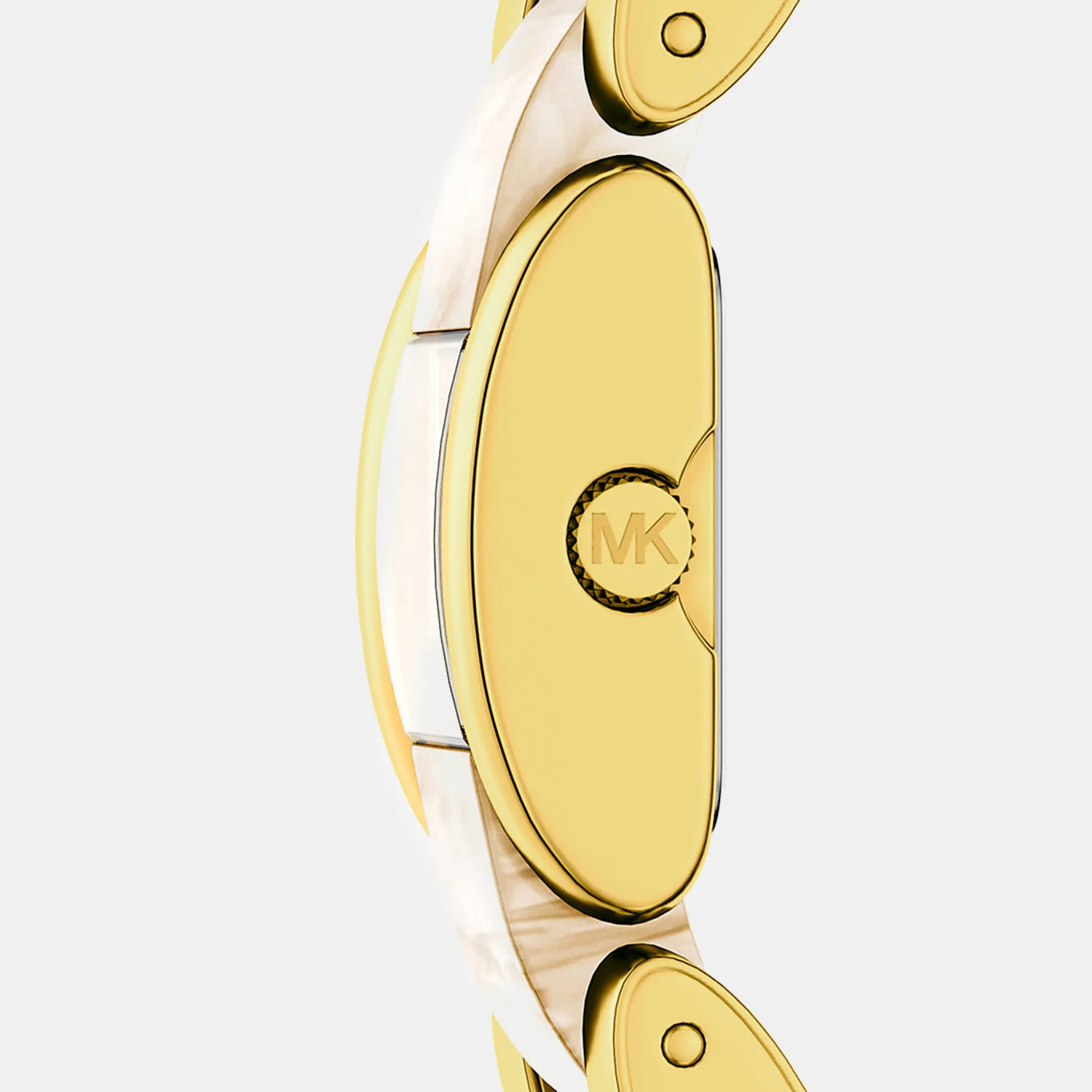 Darrington Women Quartz Gold Dial Analog Stainless Steel Watch MK7592 - Image 3