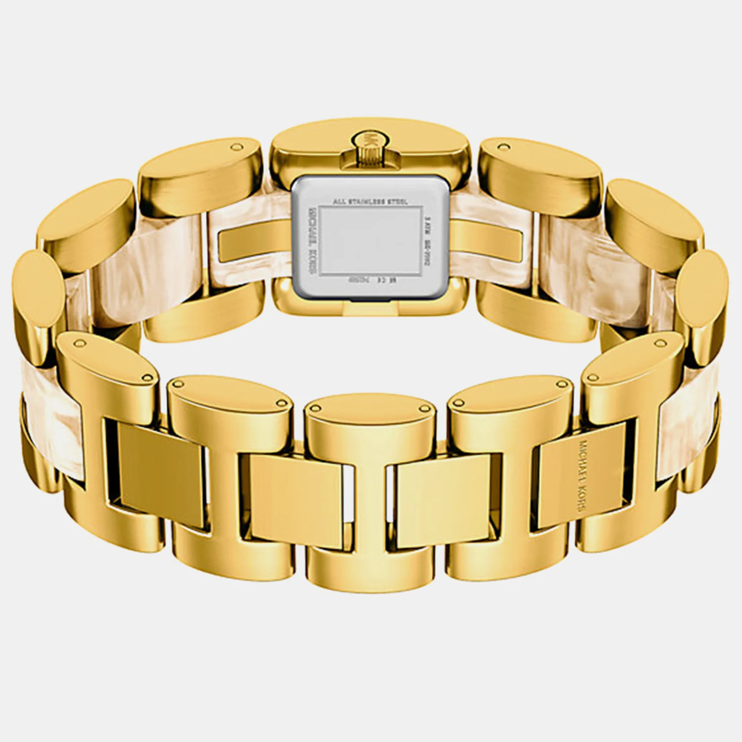 Darrington Women Quartz Gold Dial Analog Stainless Steel Watch MK7592 - Image 4