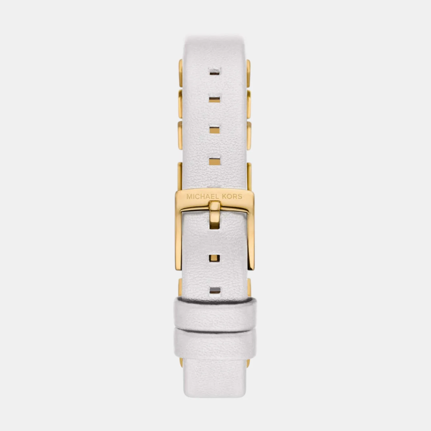 Darrington Women Quartz White Dial Analog Leather Watch MK4899 - Image 3