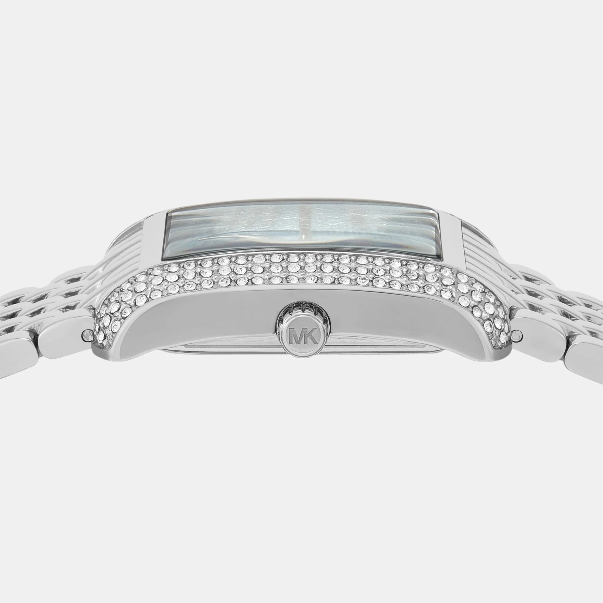 Emery Women Quartz Blue Dial Analog Stainless Steel Watch MK4829 - Image 5